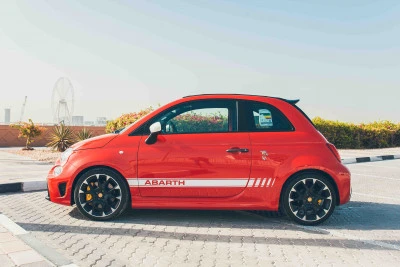  Red Fiat Abarth 595 Photo 4