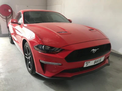  Red Ford Mustang Photo 2