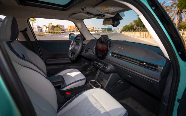  Green White Mini Cooper S Photo 8