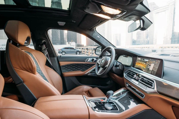  Green BMW X6 M Competition Photo 4