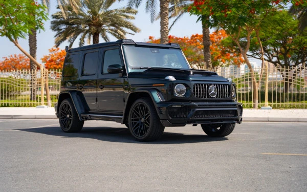  Verte Mercedes G63 AMG Photo 2