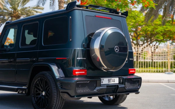  Verte Mercedes G63 AMG Photo 4