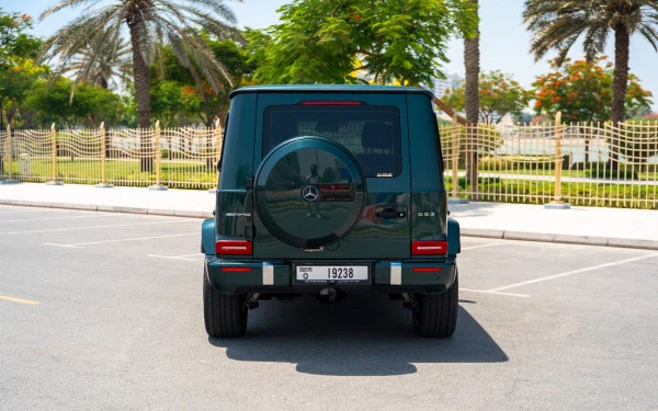  Зеленый Mercedes G63 AMG Photo 2