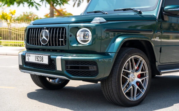  Зеленый Mercedes G63 AMG Photo 4