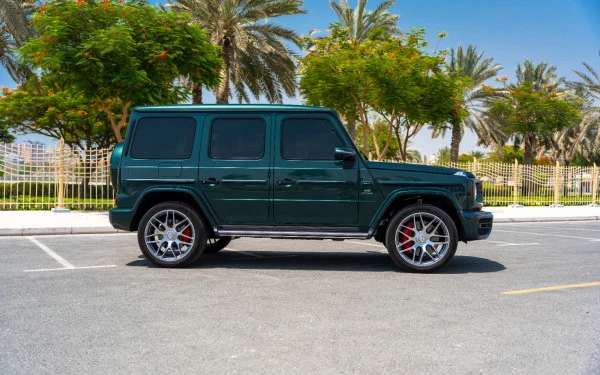  Зеленый Mercedes G63 AMG Photo 5