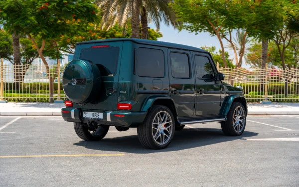  Зеленый Mercedes G63 AMG Photo 6