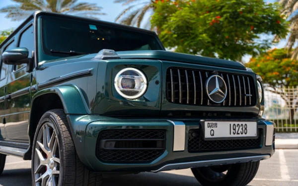  Зеленый Mercedes G63 AMG Photo 7