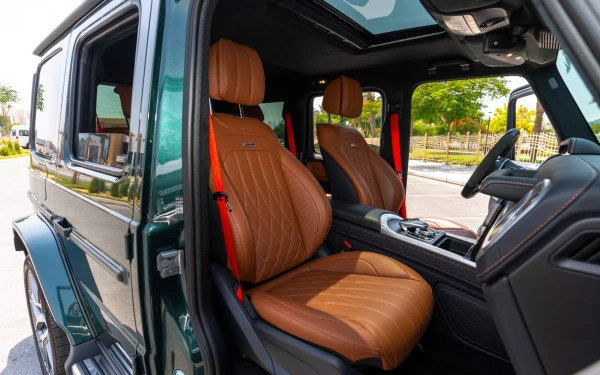  Зеленый Mercedes G63 AMG Photo 9