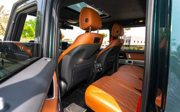  Зеленый Mercedes G63 AMG Photo 11