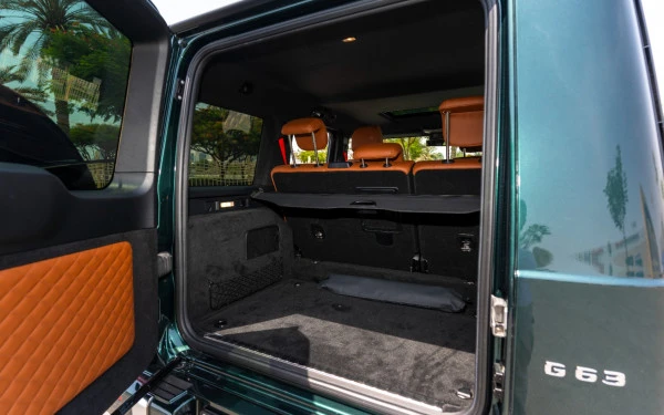  Зеленый Mercedes G63 AMG Photo 14