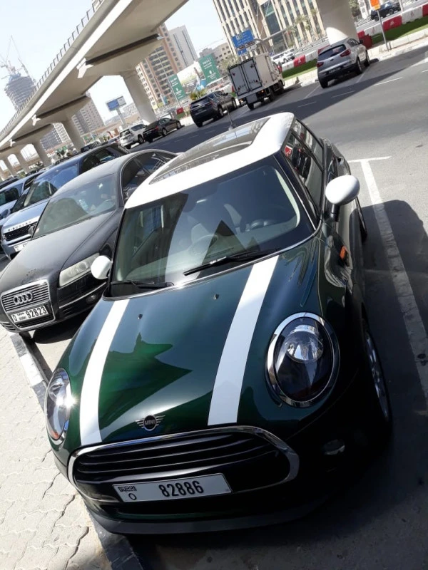  Green Mini Cooper Photo 4