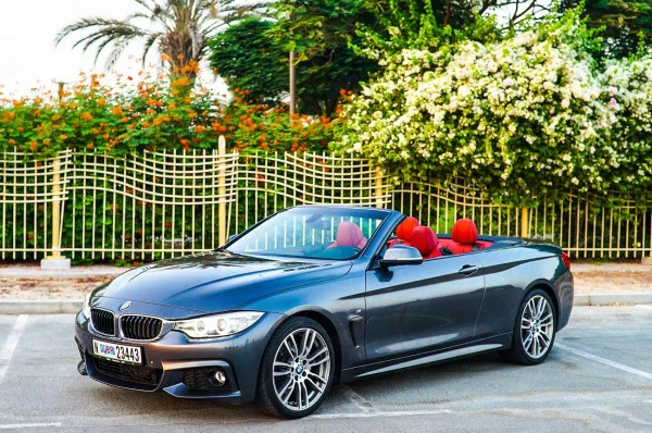  Dark Grey BMW 430 Cabriolet Photo 2