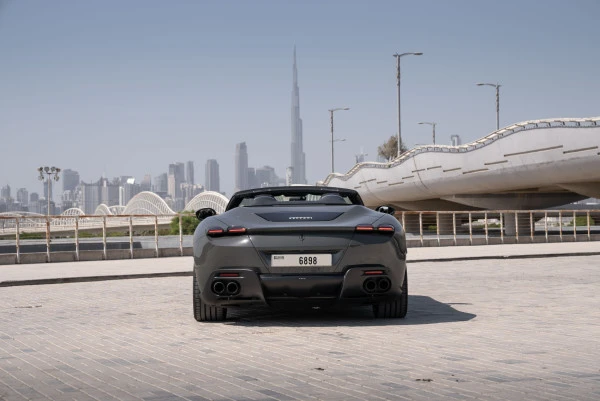  Grey Ferrari Roma Spider Photo 3