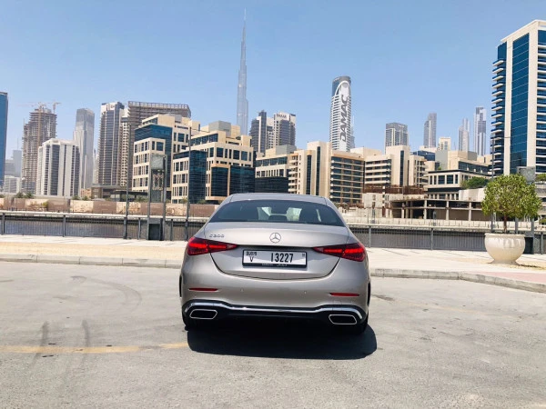  Gris Mercedes C 200 new Shape Photo 8