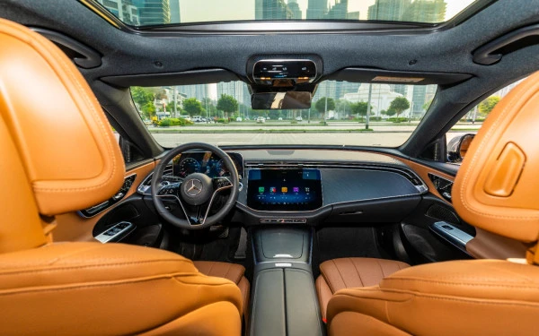  Серый Mercedes E200 Photo 15