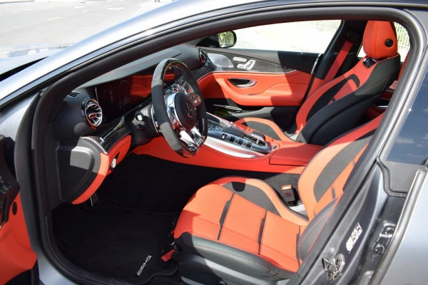  Серый Mercedes GT 63 AMG Photo 4