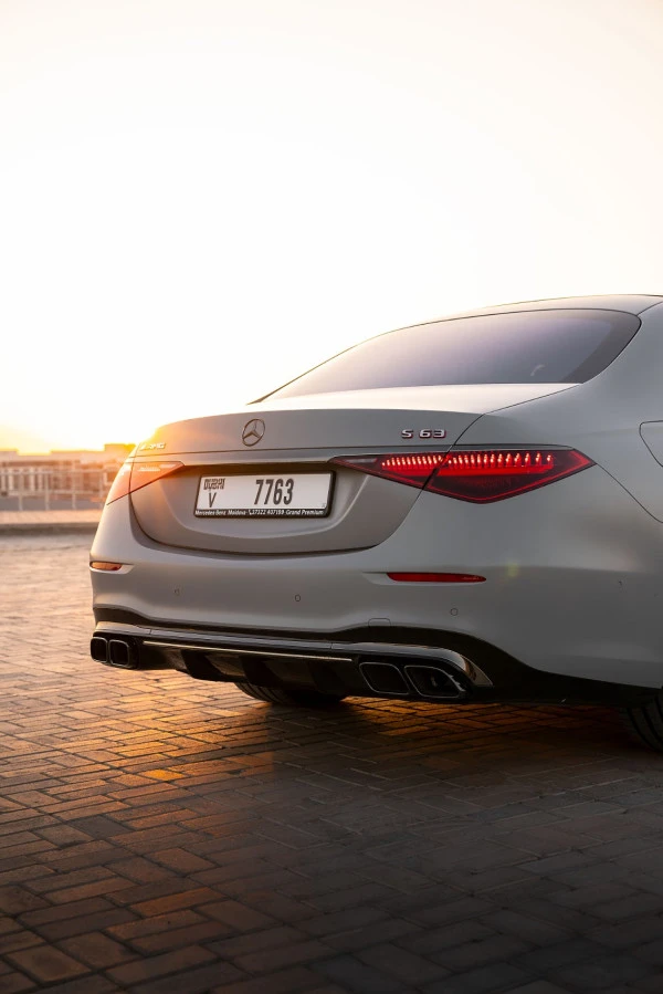  Gris Mercedes S63 Photo 7