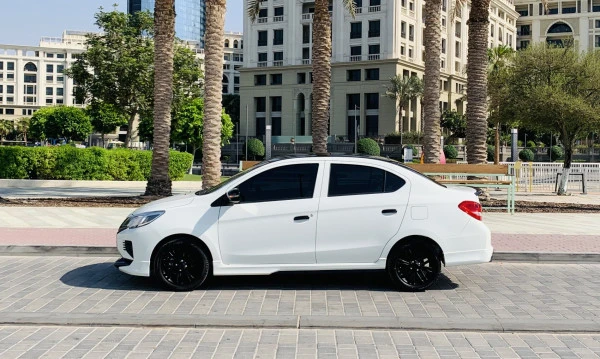  White Mitsubishi Attrage Prime Photo 3