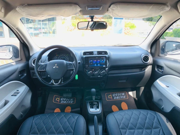  White Mitsubishi Attrage Prime Photo 7