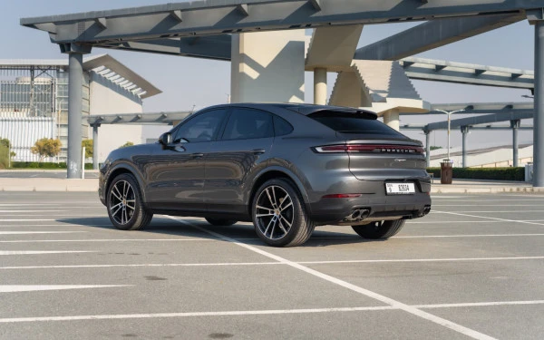  Grey Porsche Cayenne Coupe Photo 3