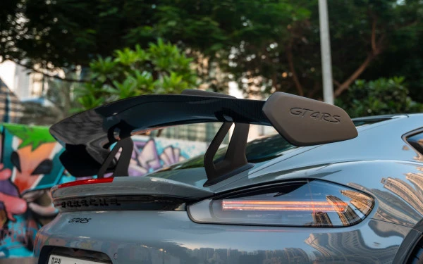  Grey Porsche Cayman GT4 RS Photo 2