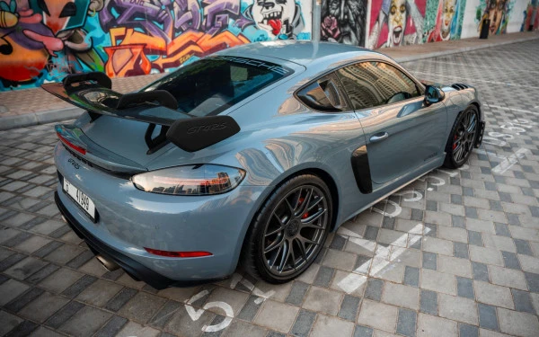  Grey Porsche Cayman GT4 RS Photo 5