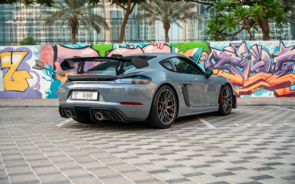  Grey Porsche Cayman GT4 RS Photo 11