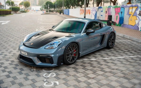 Grey Porsche Cayman GT4 RS Photo 15