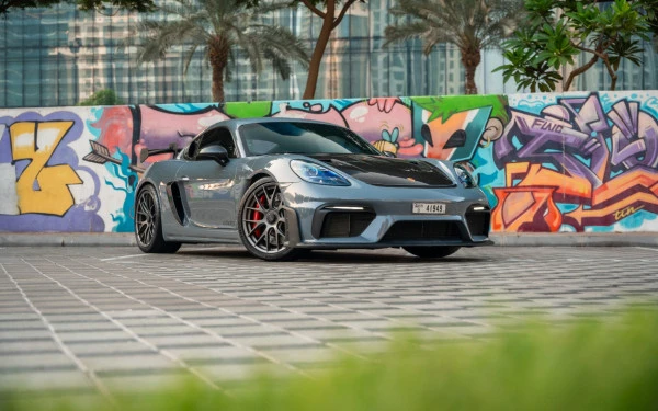  Grey Porsche Cayman GT4 RS Photo 16