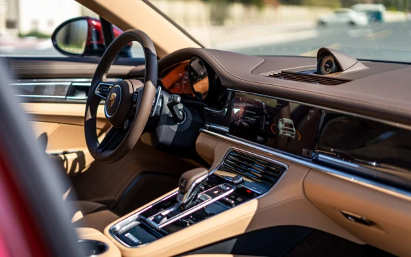  Maroon Porsche Panamera Photo 8