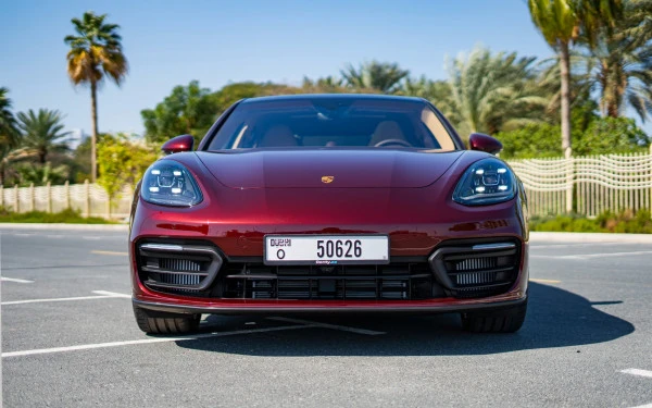  Maroon Porsche Panamera Photo 9