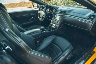  Yellow Maserati GranCabrio Photo 5