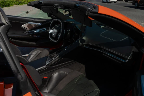  Orange Chevrolet Corvette C8 Photo 6