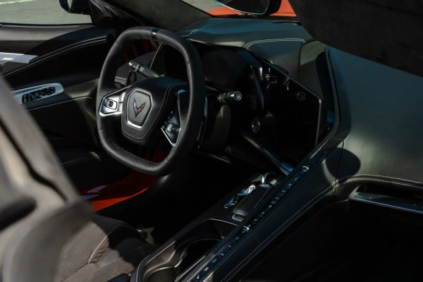  Orange Chevrolet Corvette C8 Photo 7