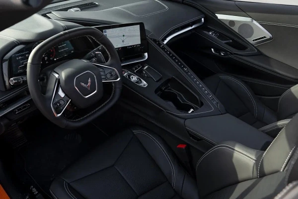  Orange Chevrolet Corvette Photo 4