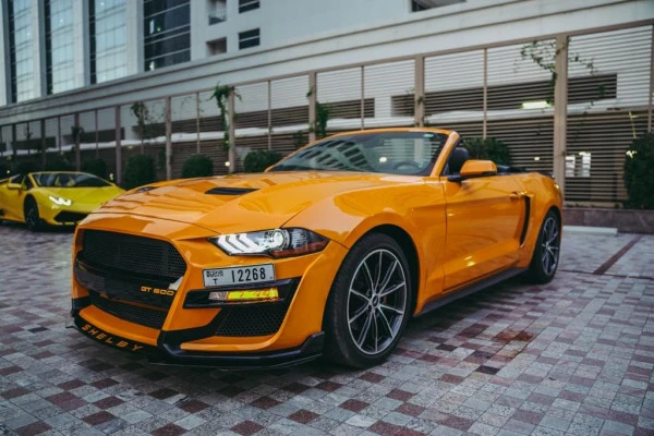  Orange Ford Mustang VT4 Photo 4