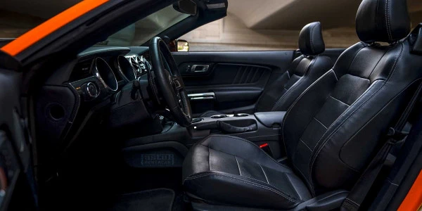  Arancia Ford Mustang Photo 3