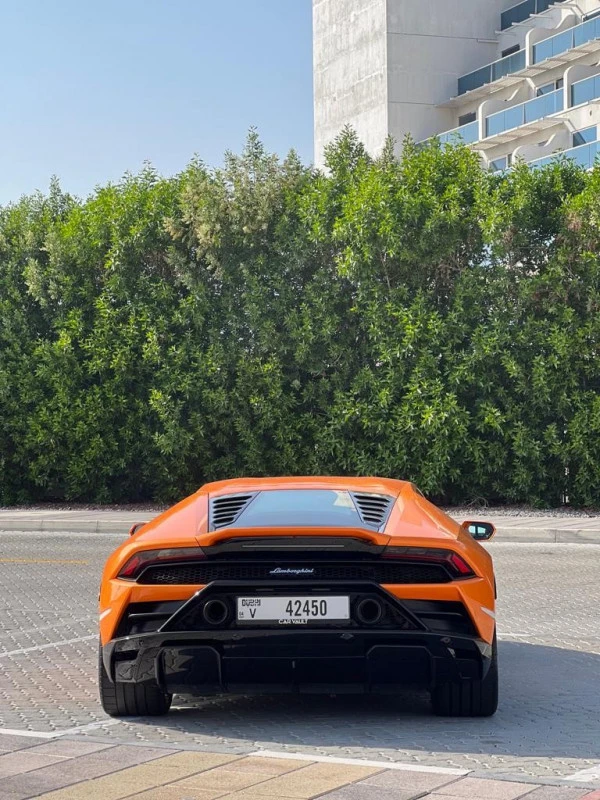  Orange Lamborghini Evo Photo 2