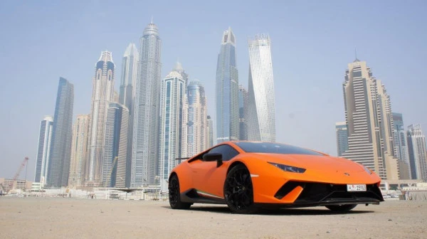  naranja Lamborghini Huracan Performante Photo 2