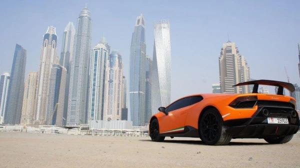  naranja Lamborghini Huracan Performante Photo 4