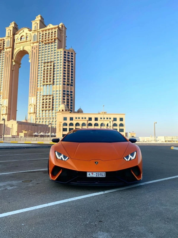  naranja Lamborghini Huracan Performante Photo 5