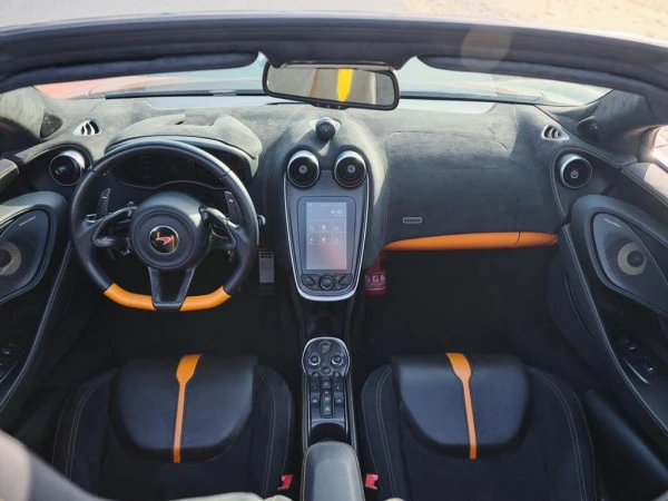  Orange McLaren 570S Spyder Photo 4
