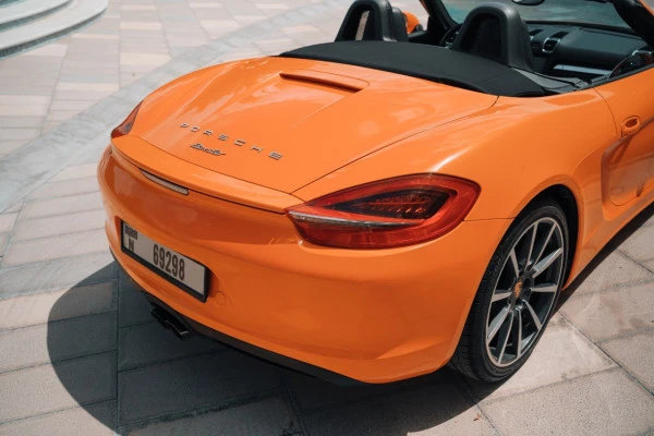  Orange Porsche Boxster Photo 5