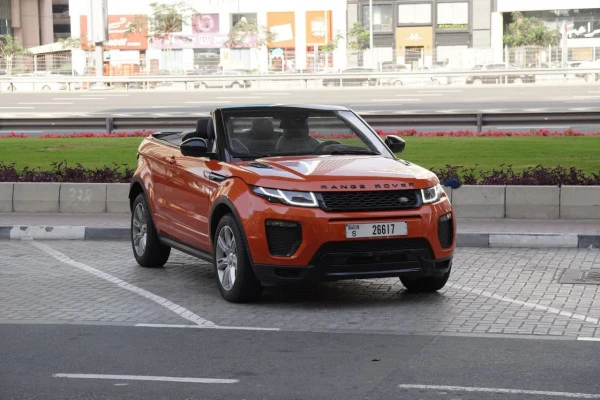  Orange Range Rover Evoque Photo 5
