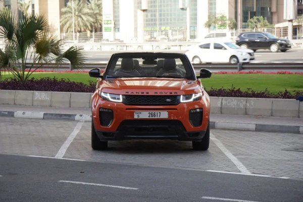  Orange Range Rover Evoque Photo 6
