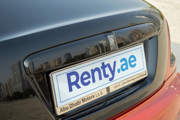  naranja Rolls Royce Wraith- Black Badge Photo 7