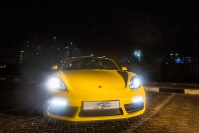  Yellow Porsche Boxster 718 Photo 8