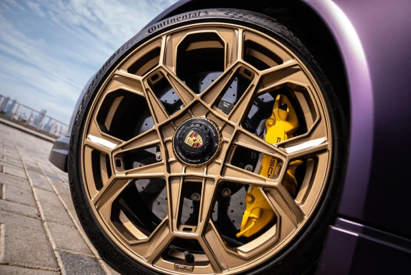  Purple Porsche 911 Turbo S Photo 13