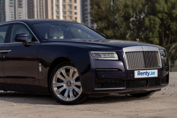  Purple Rolls Royce Ghost Photo 2
