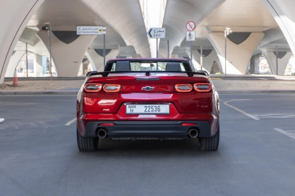  Red Chevrolet Camaro convertible V6 RS Photo 5